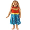 Miniatyrbilde 5 av 5: Wonder Woman Girls Costume Dress
