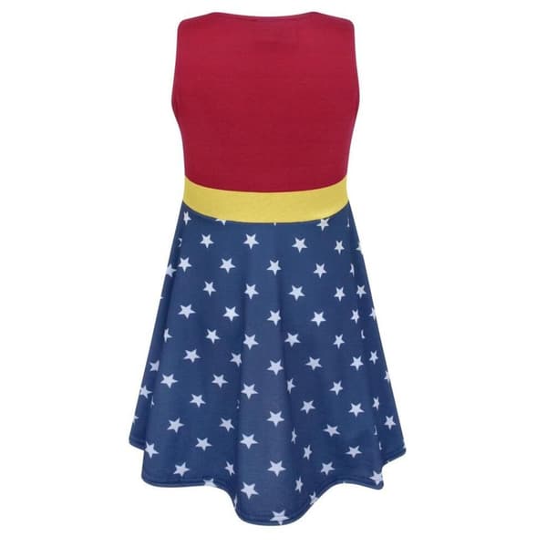 Wonder Woman Flickor kostym klänning