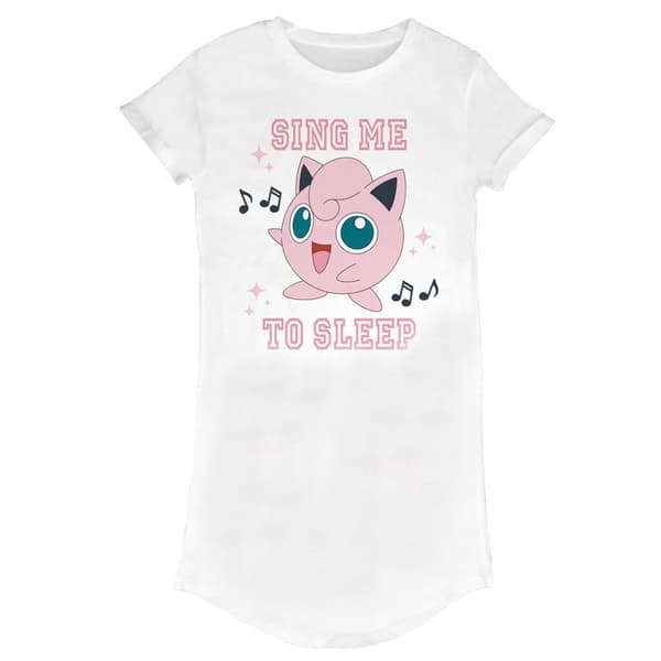 Pokemon Kvinnor/Damer Sing Me To Sleep T-Shirt klänning