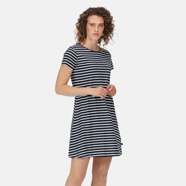 Regatta Balia Stripe Swing-kjole med striber til kvinder/damer