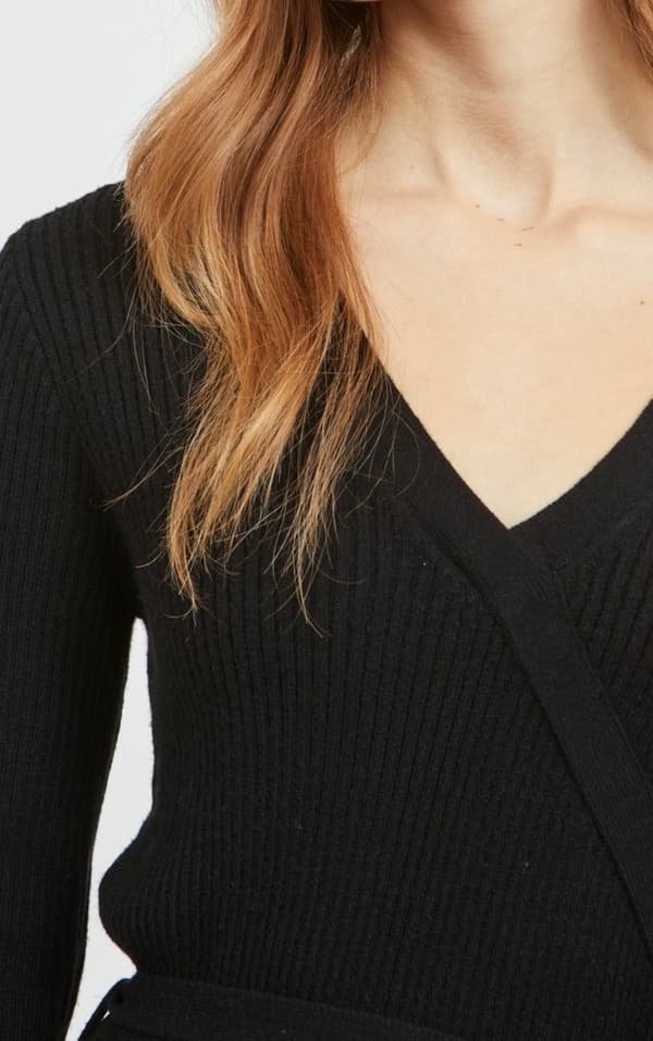 Vila - Viril LS Wrap Dress