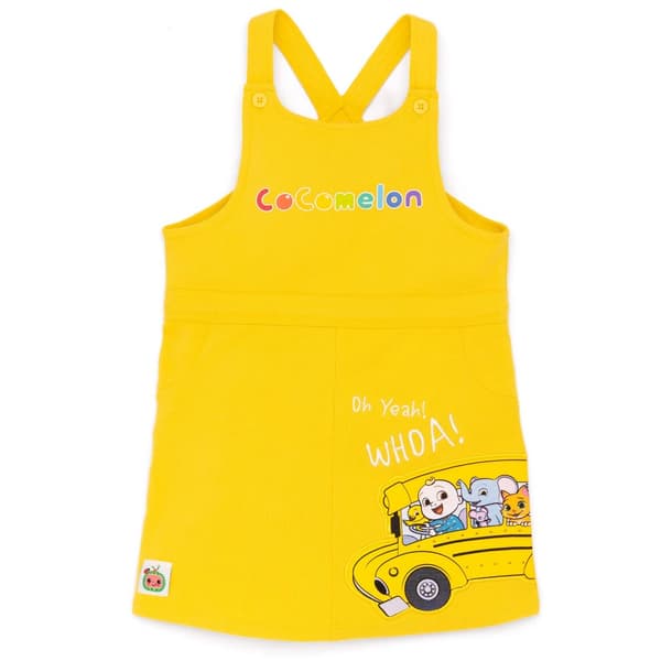 Cocomelon Girls Oh Yeah! Whoa! Pinafore Dress Set