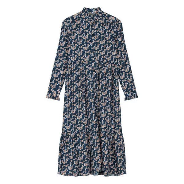 Regatta Dame/Dame Orla Kiely Water Floral langærmet midikjole med lange ærmer Blue 12 UK