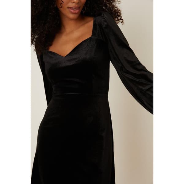 Dorothy Perkins Womens/Ladies Velvet Sweetheart Mini Dress