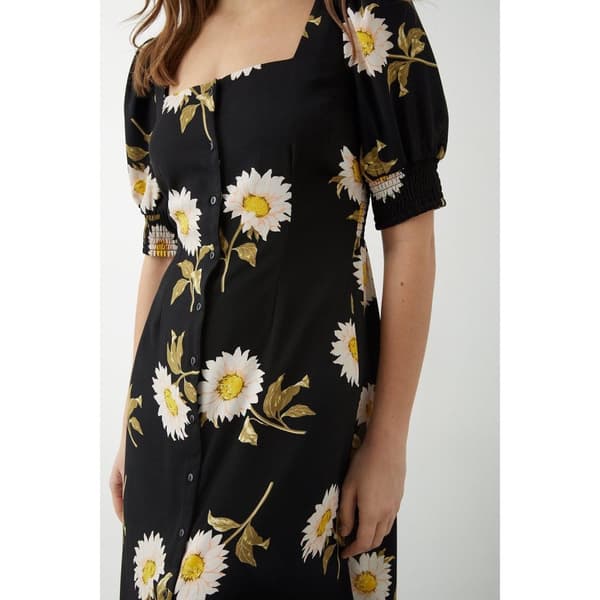 Dorothy Perkins Kvinder/damer blomstret knap-down midi-kjole med blomster