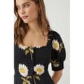Miniatyrbillede 4 af 5: Dorothy Perkins Kvinder/damer blomstret knap-down midi-kjole med blomster