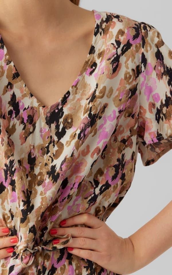 Vero Moda - vmEasy SS Short Dress Ina Print