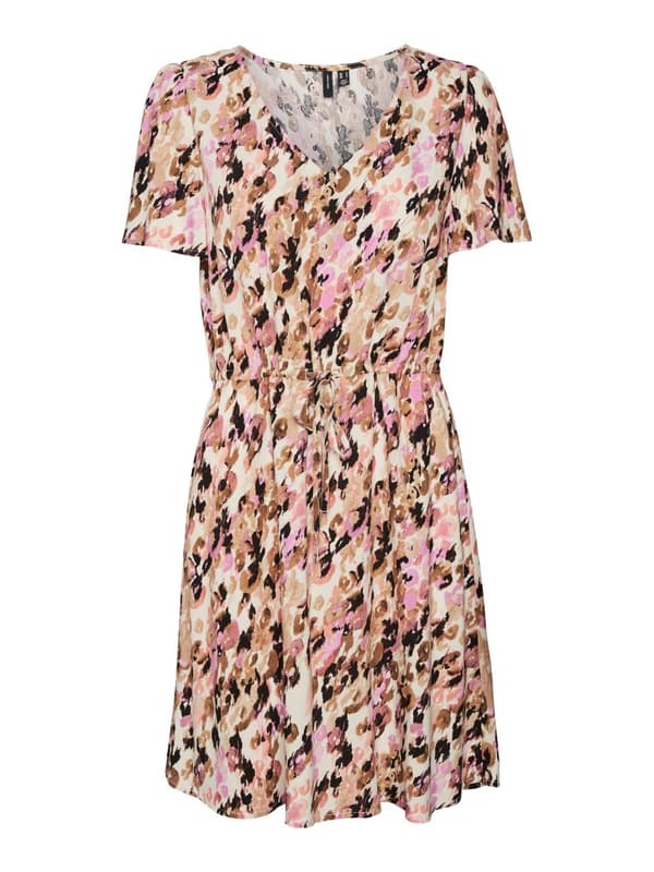Vero Moda - vmEasy SS Short Dress Ina Print