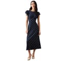 Pikkukuva 1 / 2: Dorothy Perkins Womens/Ladies Empire Spotted Ruffle Midi Dress