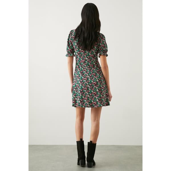Dorothy Perkins Kvinnor/Damer Ditsy Print kortärmad miniklänning