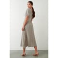 Miniatyrbillede 2 af 4: Dorothy Perkins Dame/kvinder Ditsy Print Ruched Midi Kjole