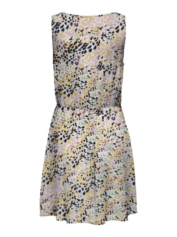 Jacqueline - jdyStarr SL O-neck Dress Spray Animal Print