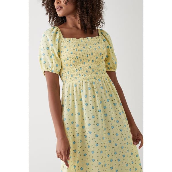 Dorothy Perkins Womens/Ladies Ditsy Print Shirred Midi Dress
