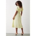 Miniatyrbilde 2 av 3: Dorothy Perkins Womens/Ladies Ditsy Print Shirred Midi Dress