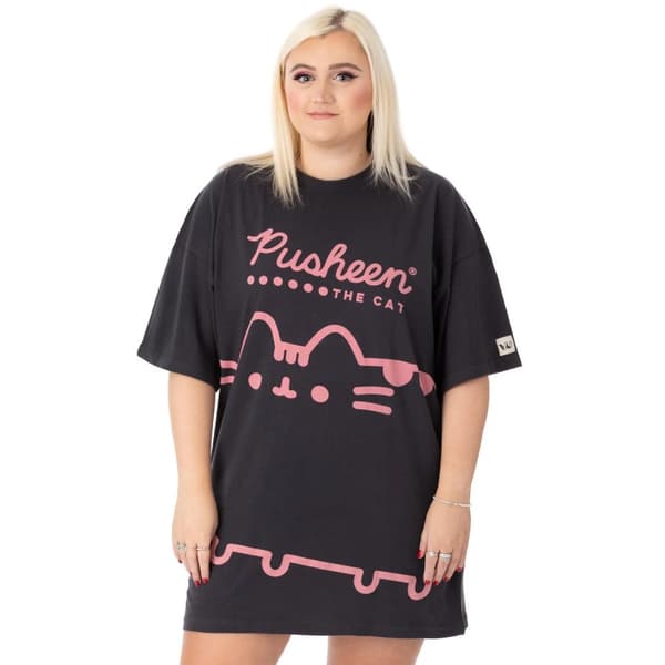 Pusheen Womens/Ladies Oversized T-Shirt Dress