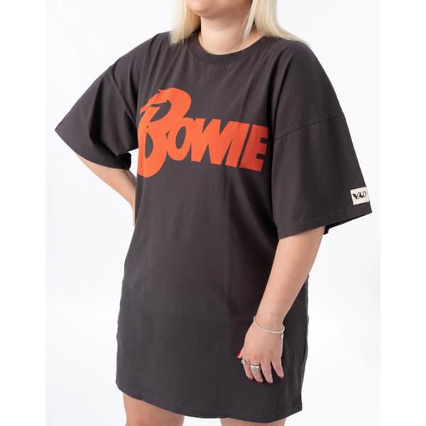 David Bowie Oversized T-shirt-kjole til kvinder/damer