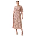 Pikkukuva 1 / 3: Dorothy Perkins Womens/Ladies Ditsy Print Shirred Waist Tall Flutter Midi Dress