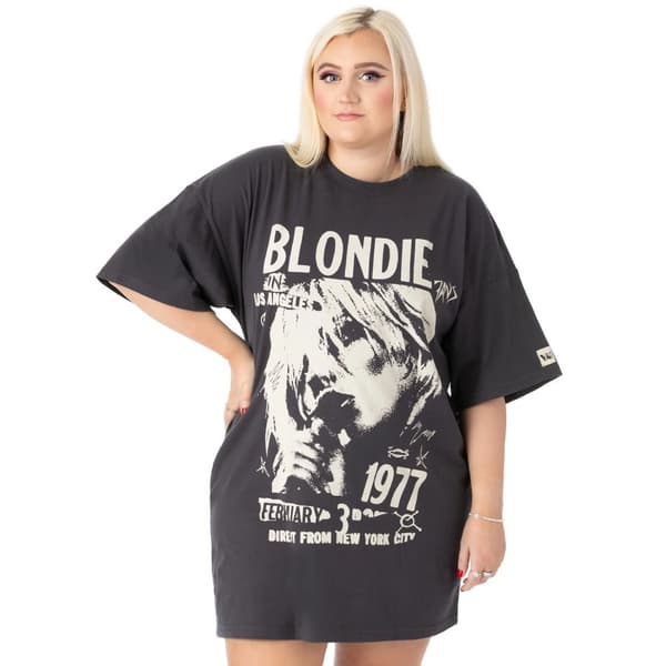 Blondie Womens/Ladies Oversized T-Shirt Dress