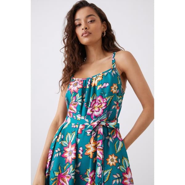 Dorothy Perkins Womens/Ladies Floral Tiered Petite Midi Dress