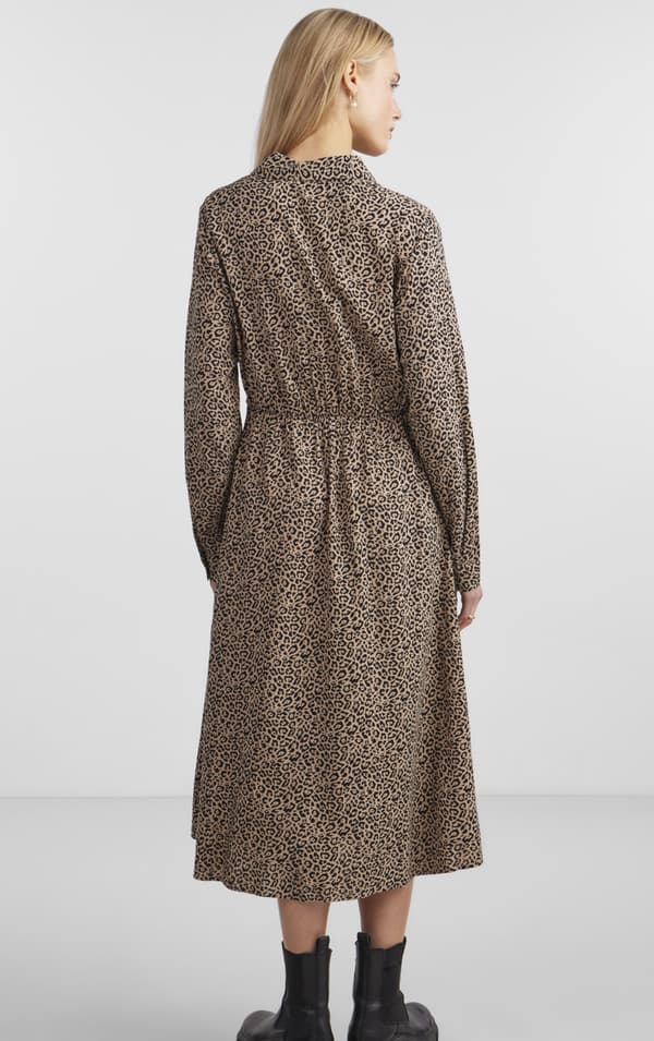 Pieces - pcNova LS Midi Dress