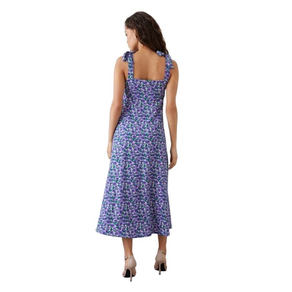 Dorothy Perkins Dame/damekjole med blomstret bindebånd og små skuldre