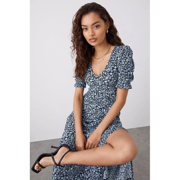 Dorothy Perkins Womens/Ladies Floral Petite Midi Dress