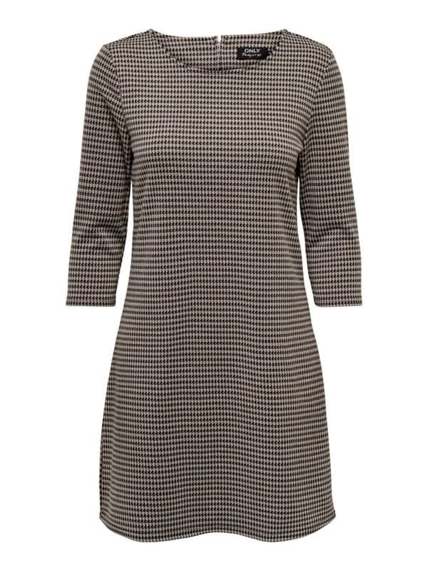 Only - onlBrilliant 3/4 Check Dress Houndtooth
