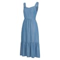 Pikkukuva 3 / 4: Mountain Warehouse Womens/Ladies Zante Tiered Chambray Midi Dress