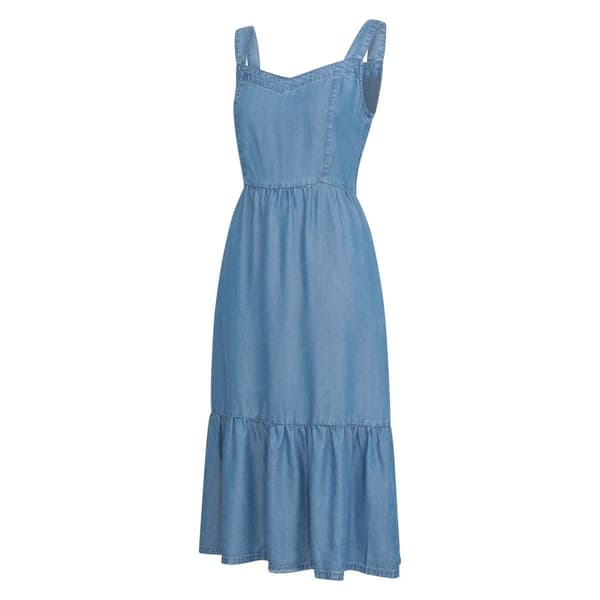 Mountain Warehouse Womens/Ladies Zante Tiered Chambray Midi Dress