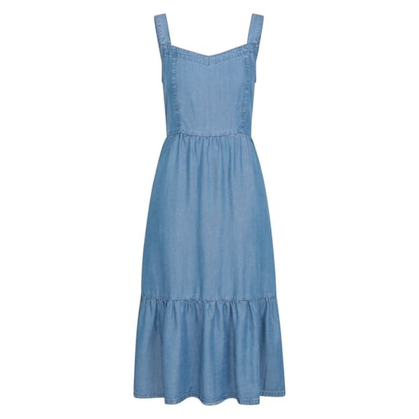 Mountain Warehouse Womens/Ladies Zante Tiered Chambray Midi Dress