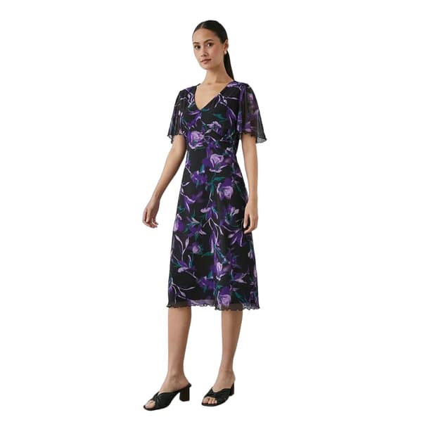 Principles Womens/Ladies Midi Dress Purple 10 UK