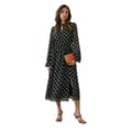 Miniatyrbillede 4 af 4: Principles Womens/Ladies Spotted Keyhole Dress