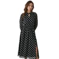 Miniatyrbillede 1 af 4: Principles Womens/Ladies Spotted Keyhole Dress