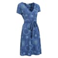 Pikkukuva 4 / 5: Mountain Warehouse Womens/Ladies Santorini Printed Jersey Wrap Dress
