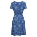 Pikkukuva 2 / 5: Mountain Warehouse Womens/Ladies Santorini Printed Jersey Wrap Dress