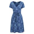 Pikkukuva 1 / 5: Mountain Warehouse Womens/Ladies Santorini Printed Jersey Wrap Dress