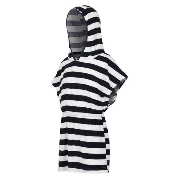 Regatta Childrens/Kids Bernessa Striped Towelling Poncho