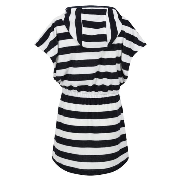 Regatta Childrens/Kids Bernessa Striped Towelling Poncho