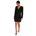 Miniatyrbillede 3 af 3: Dorothy Perkins Womens/Ladies Sequin Lace Detail Mini Dress