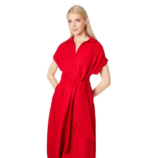 Principles Womens/Ladies Front Tie Midi Dress