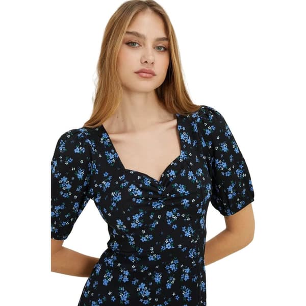 Dorothy Perkins Dame/kvinder Ditsy Print Sweetheart Midi kjole