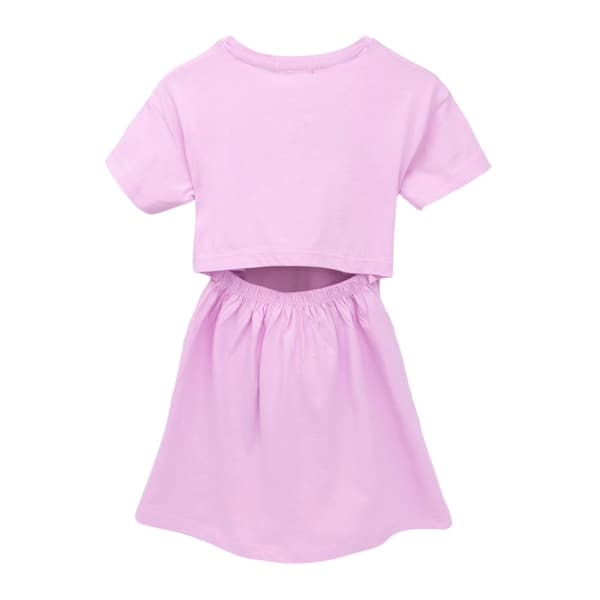 Barbie Girls Open Back T-Shirt Dress (Pack of 2)