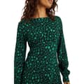 Pikkukuva 3 / 3: Dorothy Perkins Womens/Ladies Leopard Print Frill Hem Petite Mini Dress