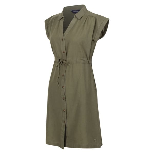 Regatta Womens/Ladies Rura Lightweight Button Detail Shirt Dress