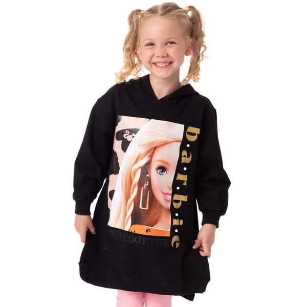 Barbie Girls Motivational Hoodie Dress