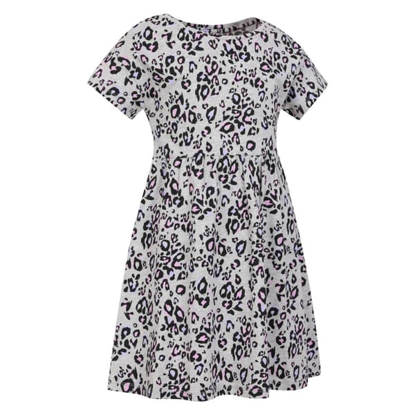 Mountain Warehouse Girls Essentials Lora Leopard Print Dress