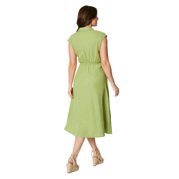 Principles Womens/Ladies Belted Linen Blend Midi Dress