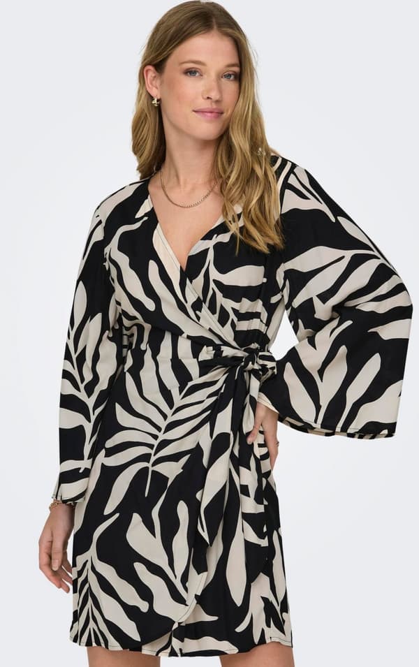 Jacqueline - jdySezen 7/8 Short Dress Svart XL