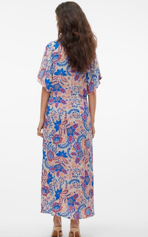 Vero Moda - vmMenny SS 7/8 Kaftan Hayda Print
