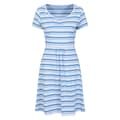Miniatyrbillede 1 af 4: Mountain Warehouse Womens/Ladies Contrast Striped Skater Dress